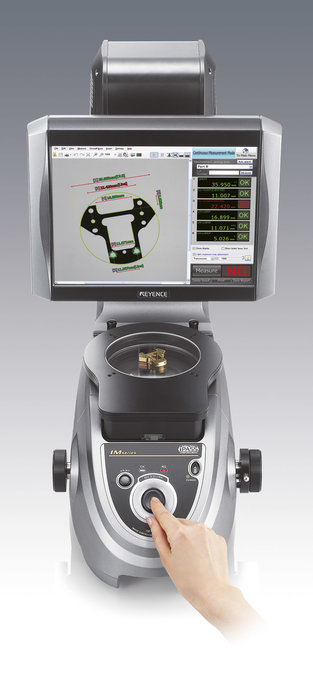 Keyence’s Image Dimension Measurement System Makes Dimensional Checks Much Faster